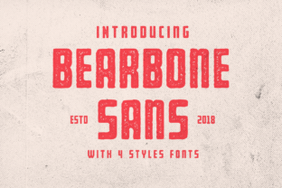 Bearbone Sans: A Modern Typeface for Web Design