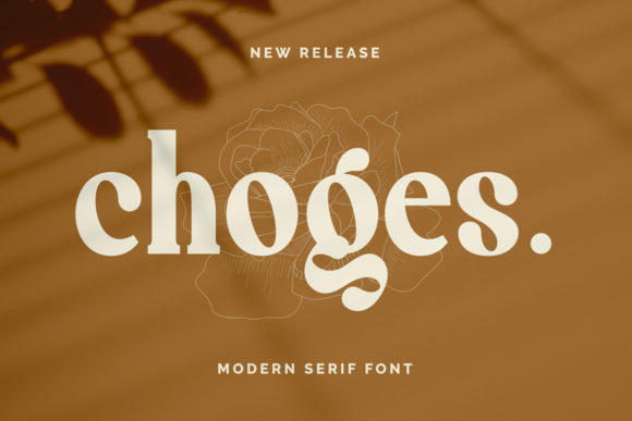 Choges Serif Font for Handmade Creations