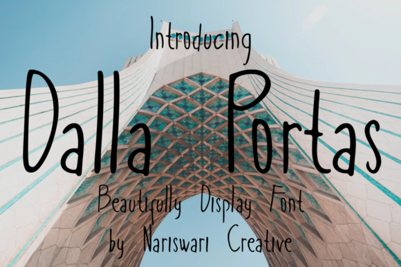 Dalla Portas: A Modern Handwritten Typeface for Web Design