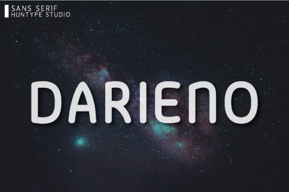 Darieno Sans Serif Font for Handmade Creations