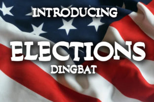 Elections Font for Handmade Creations