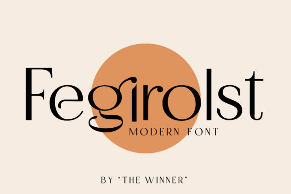 Fegirolst: A Modern Sans Serif Font for Editorial Elegance