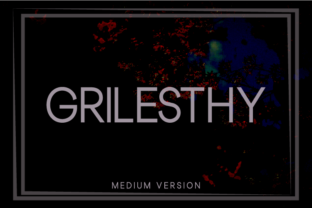 Grilesthy Medium for Modern Web Typography