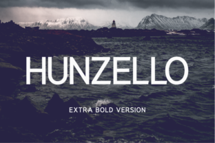 Hunzello Extra Bold for Professional Branding