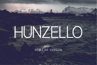 Hunzello Regular: A Versatile Sans Serif for Modern Design