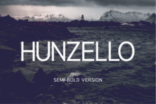 Hunzello Semi-Bold for Modern Branding and Digital Campaigns