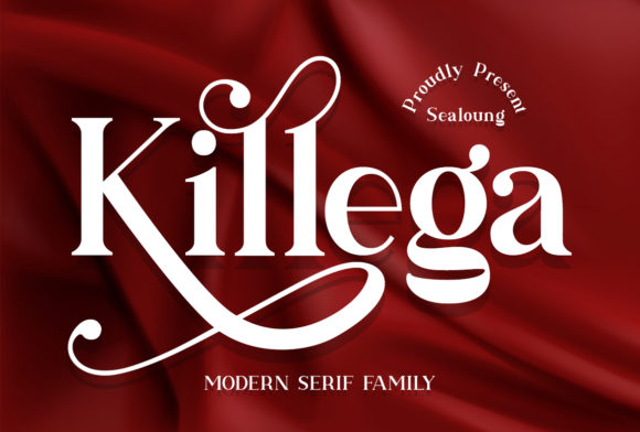 Killega: A Bold Serif Font for Modern Branding