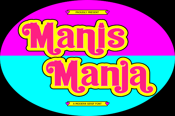 Manis Manja: A Serif Font with Character