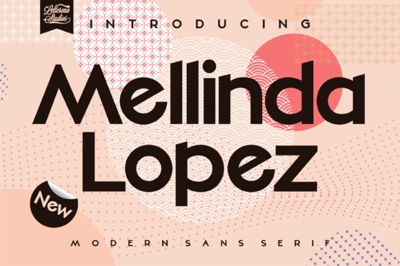 Mellinda Lopez Serif Font for Editorial Design