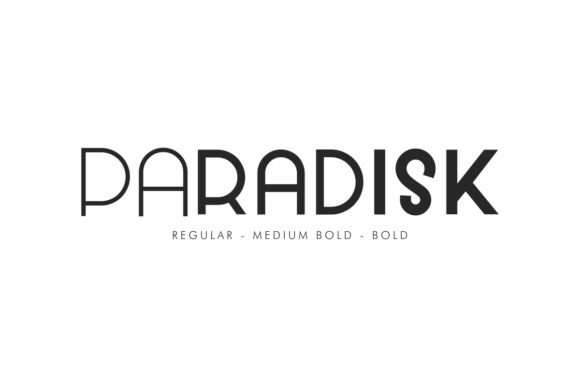 Paradisk: A Modern Sans Serif Font for Campaign Creativity