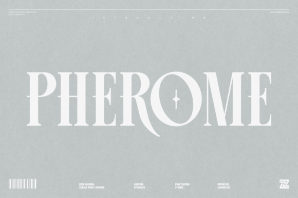 Pherome Serif Font for Modern Branding Projects