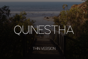 Quinestha Thin for Modern Editorial Design