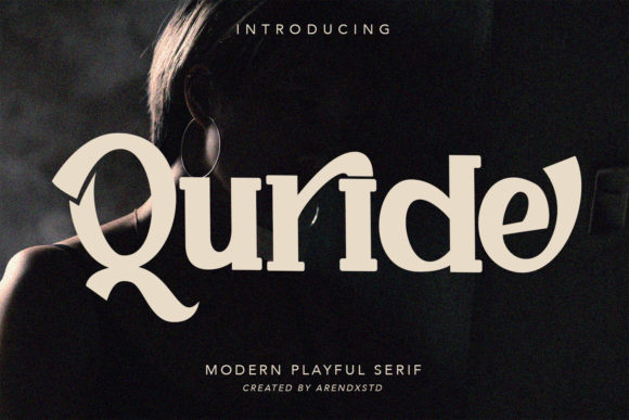 Quride: A Playful Serif Font for Modern Web Design