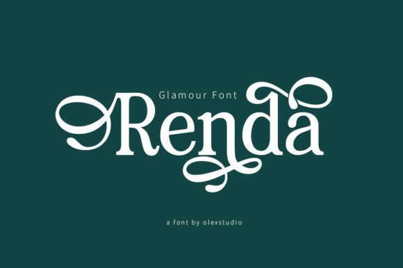 Renda Serif Font for Modern Web Design