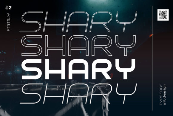 Shary Font for Dynamic Campaigns