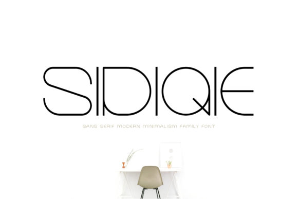 Sidiqie Family: A Modern Sans Serif Font for Editorial Design