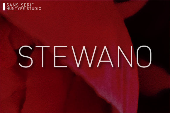Stewano: A Modern Sans Serif Font for Handmade Creations