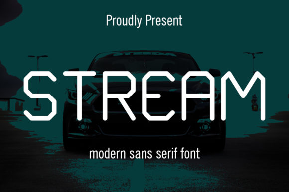 Stream: A Modern Sans Serif Font for Creative Makers