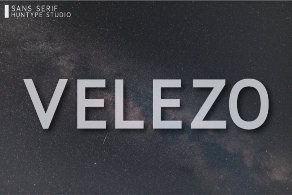 Velezo: A Modern Sans Serif Font for Polished Branding