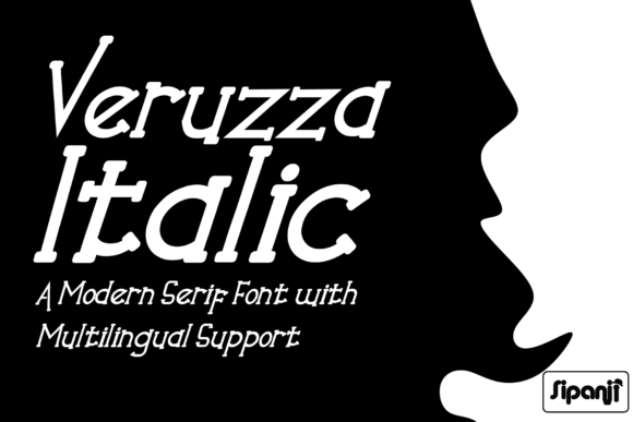 Veruzza Italic – A Versatile Serif Font for Crafters and Creators