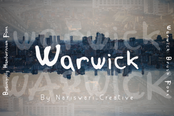 Warwick: A Modern Decorative Font for Bold Branding