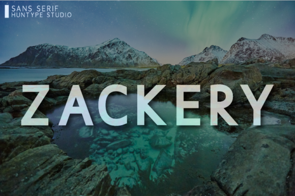 Zackery: A Modern Sans Serif for Bold Branding